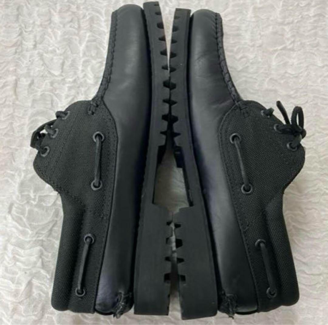 ティンバーランド スリーアイ ボートシューズ ブラック 26cm