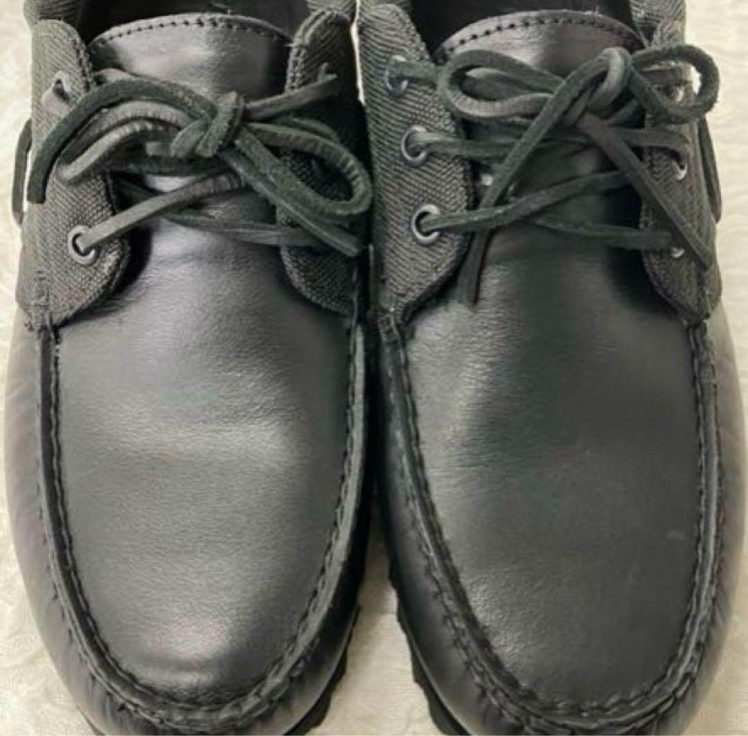 ティンバーランド スリーアイ ボートシューズ ブラック 26cm