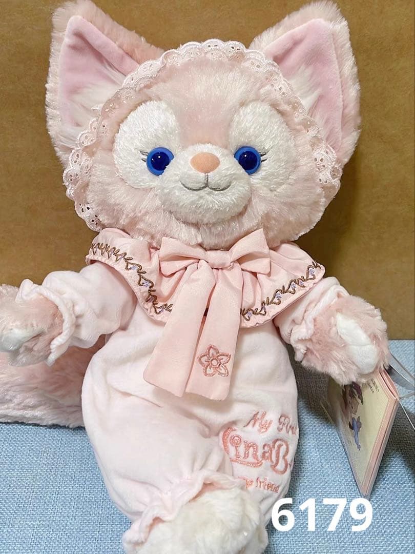 お顔厳選　上海ディズニー　虹　カラフル　リーナベル　ぬいぐるみss0085