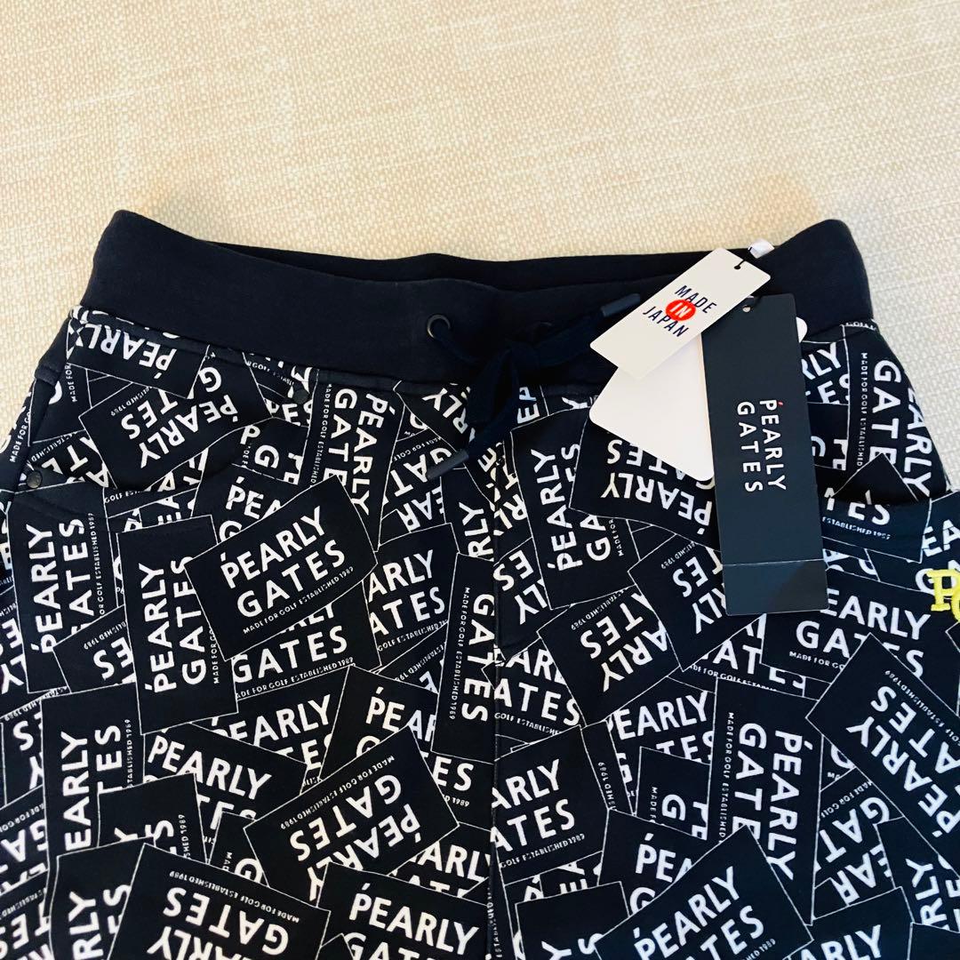 【新品タグ付】パーリーゲイツ スカート ロゴ スウェット ゴルフ 1 M