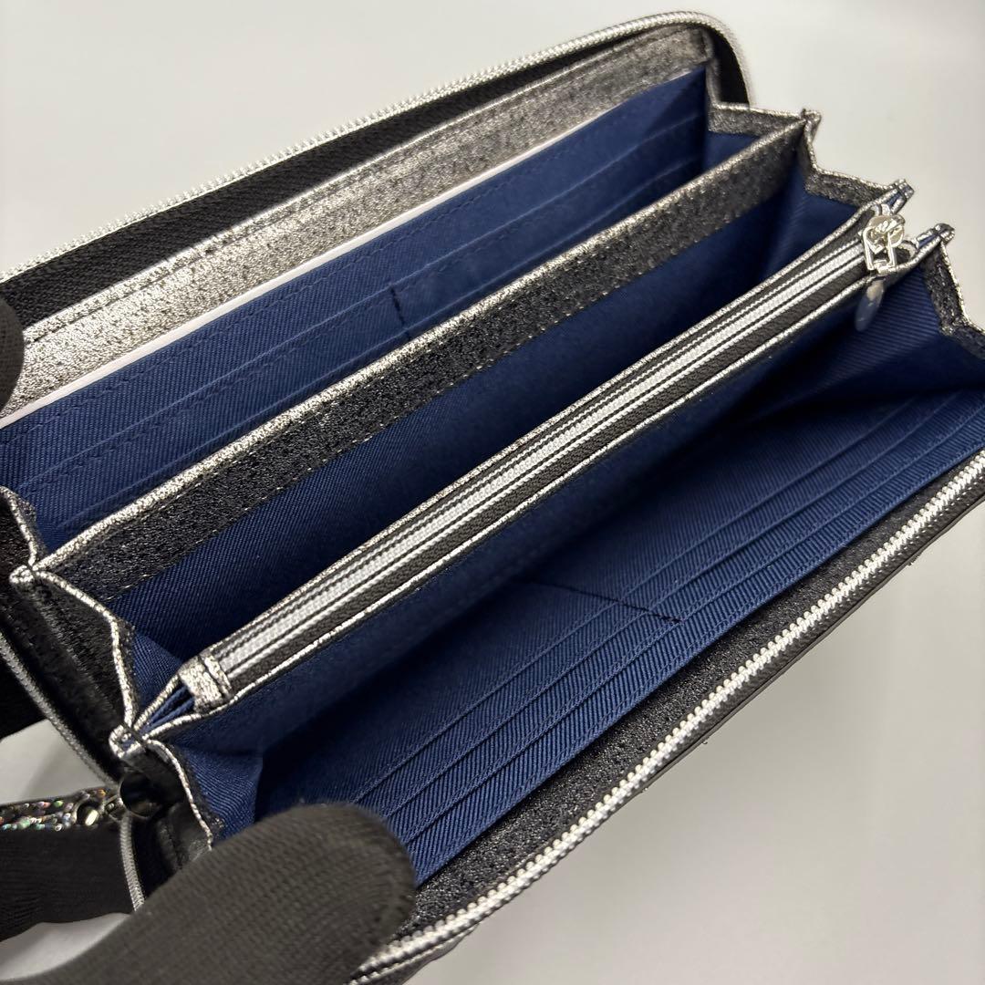 パイソン財布　長財布　レア染　パイソン　本革　財布　俺のパイソンseries