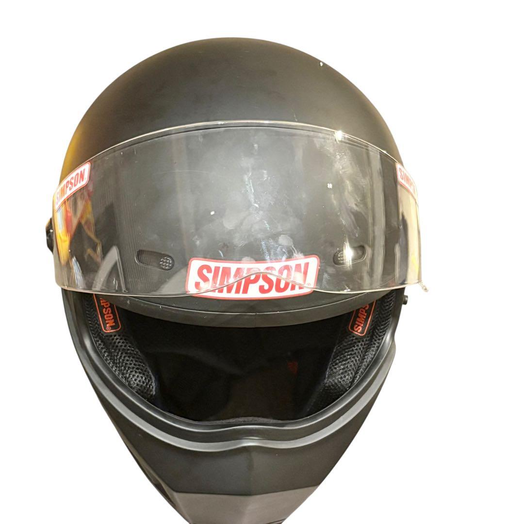 SIMPSON NORIX SB13 フルフェイス ヘルメット マットブラック - メルカリ