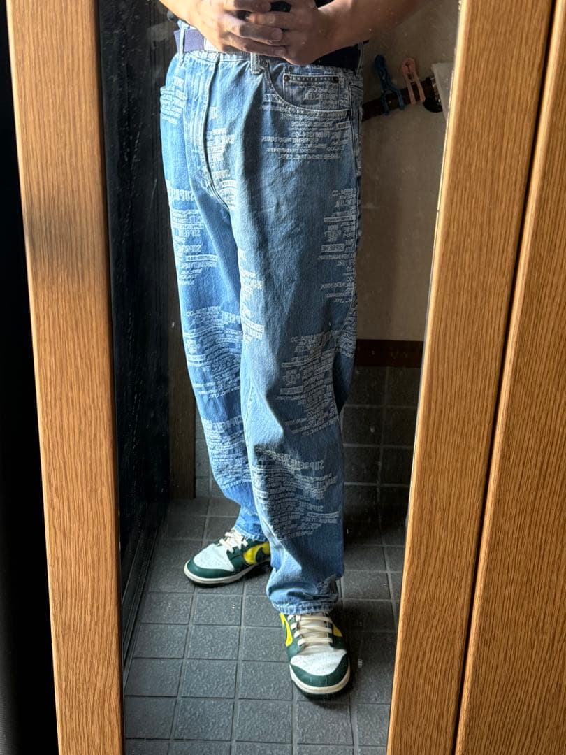 パンツ Supreme Trademark Jacquard Baggy Jean