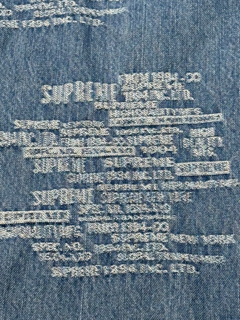 パンツ Supreme Trademark Jacquard Baggy Jean