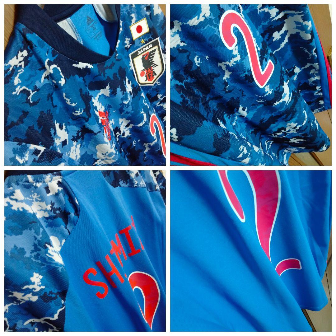 アディダス なでしこジャパン 清水梨紗 #2 ユニフォーム 20/22 ホーム