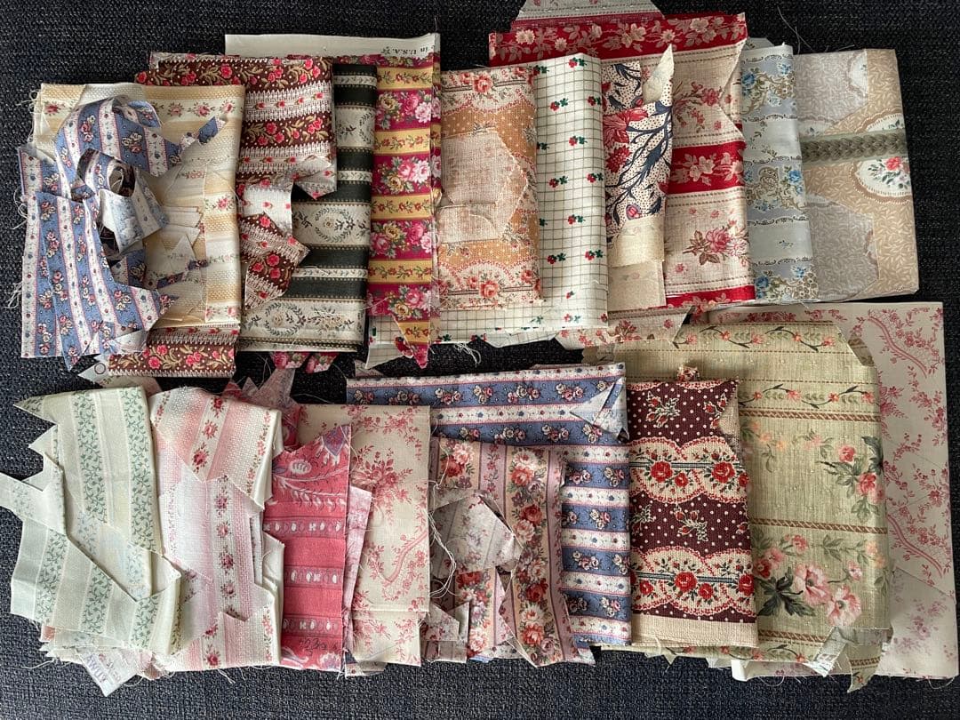 478）ヘキサゴン 正六角形 パッチワーク 製作途中 カット布 - メルカリ