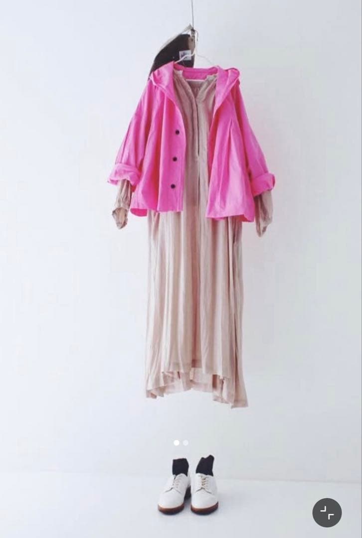 nest Robe スペシャルフィニッシュデイリーズフーディー　ピンク