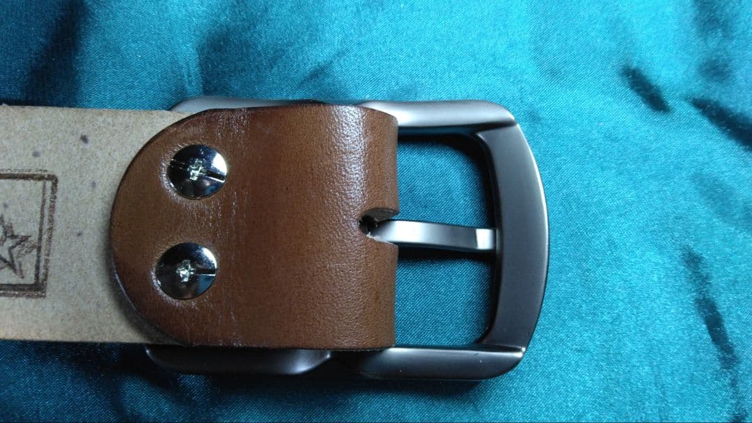 昭南ベンズレザーツタ＆フラワースタッズベルトチョコ - メルカリ