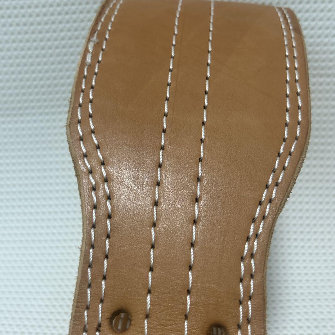 美品　AMERICAN DREAM レザー パワーベルト Sサイズ