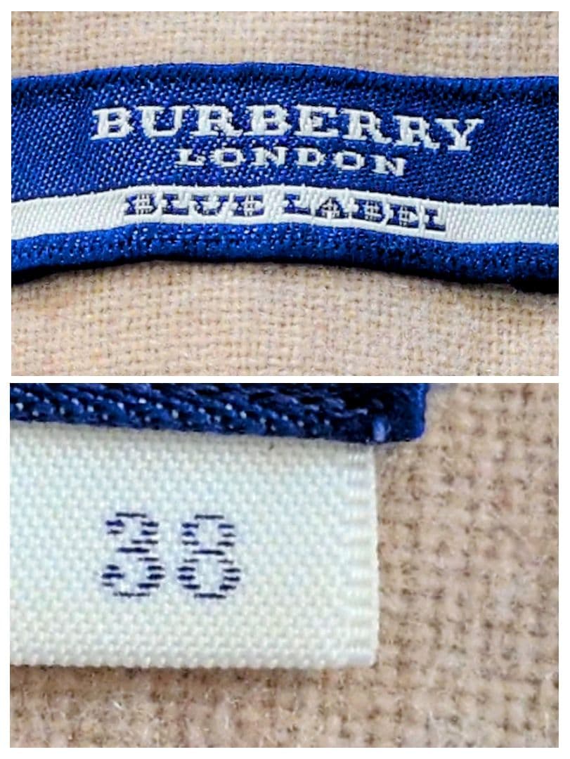 BURBERRY　バーバリー　ノバチェック　ミニスカート　プリーツ　38 M
