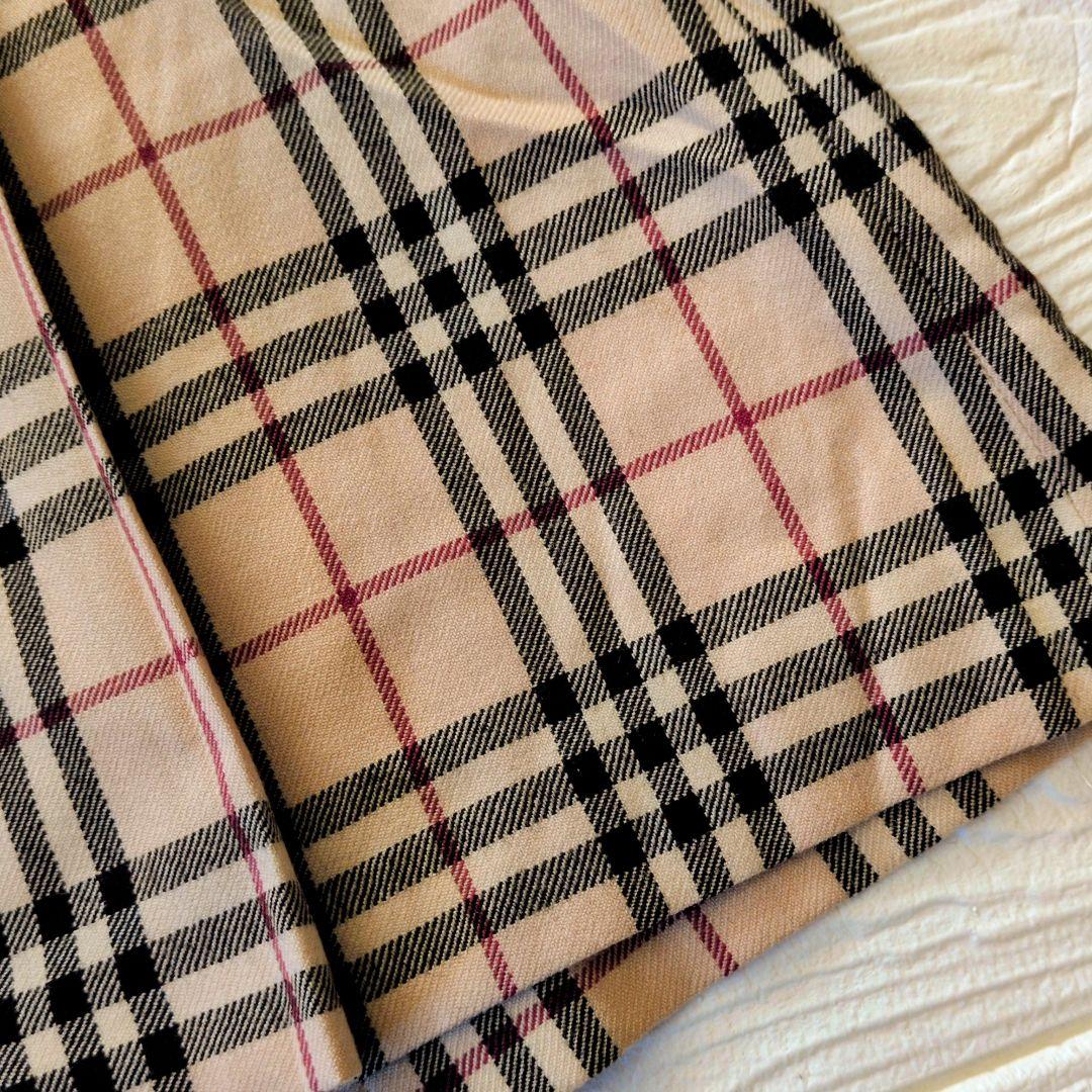 BURBERRY　バーバリー　ノバチェック　ミニスカート　プリーツ　38 M