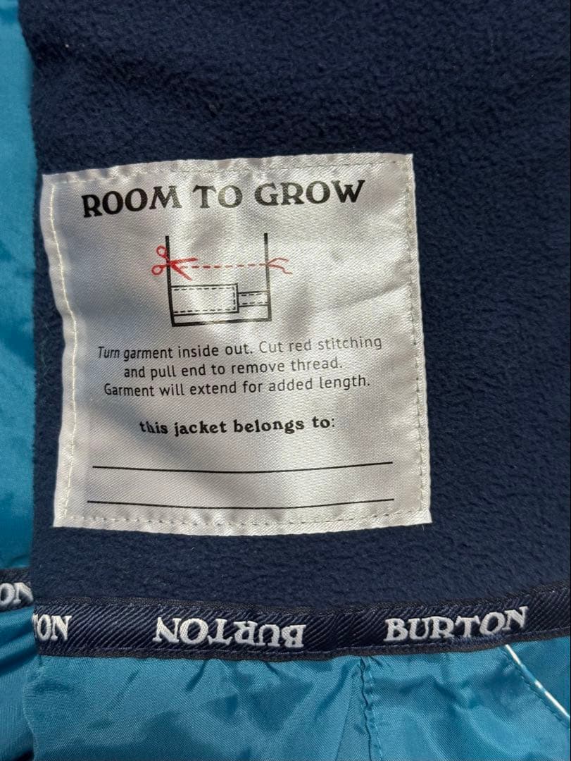 Burton KIDS スノーボードウェアセット　Ｓ