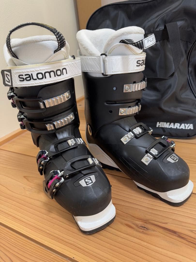 【美品】サロモン　スキーブーツ　２３.５