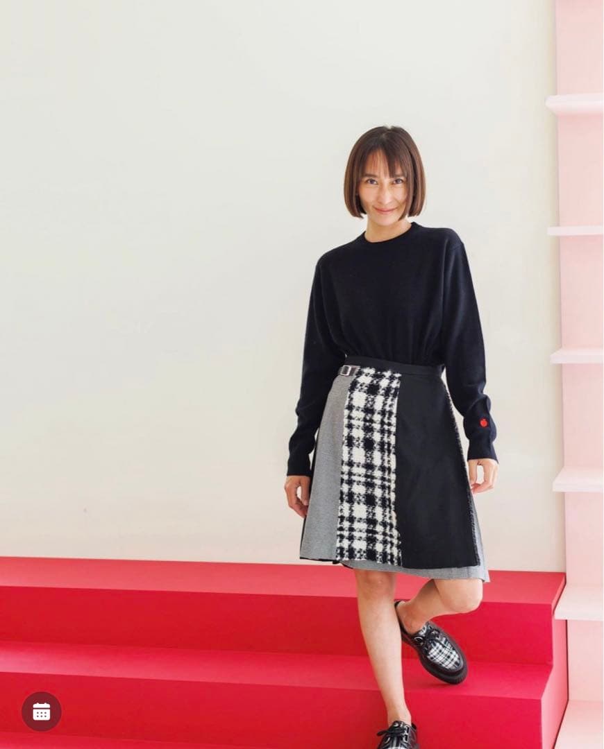 再販なし。NAOKO TAKAI PLEATED SKIRT 新品