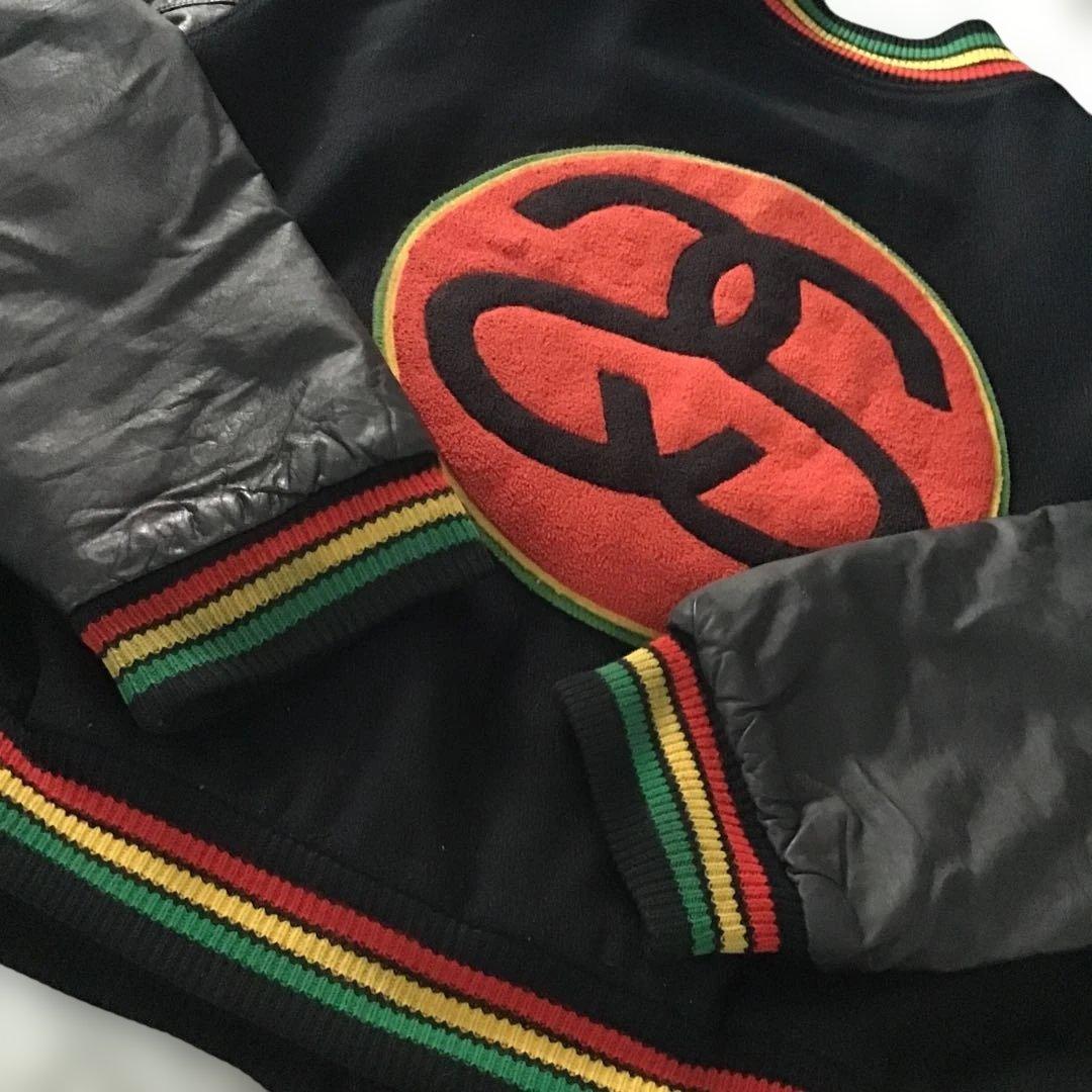 STUSSY 80s スタジャン ラスタ OLD STUSSY