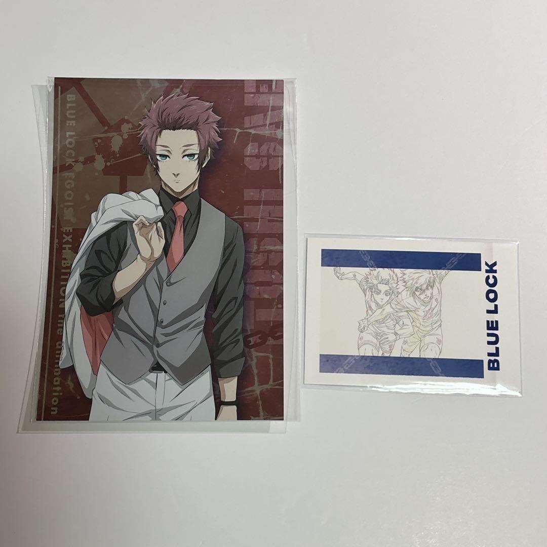 ブルーロック 糸師冴 ブルーロック展 エゴ展 メタルポストカード