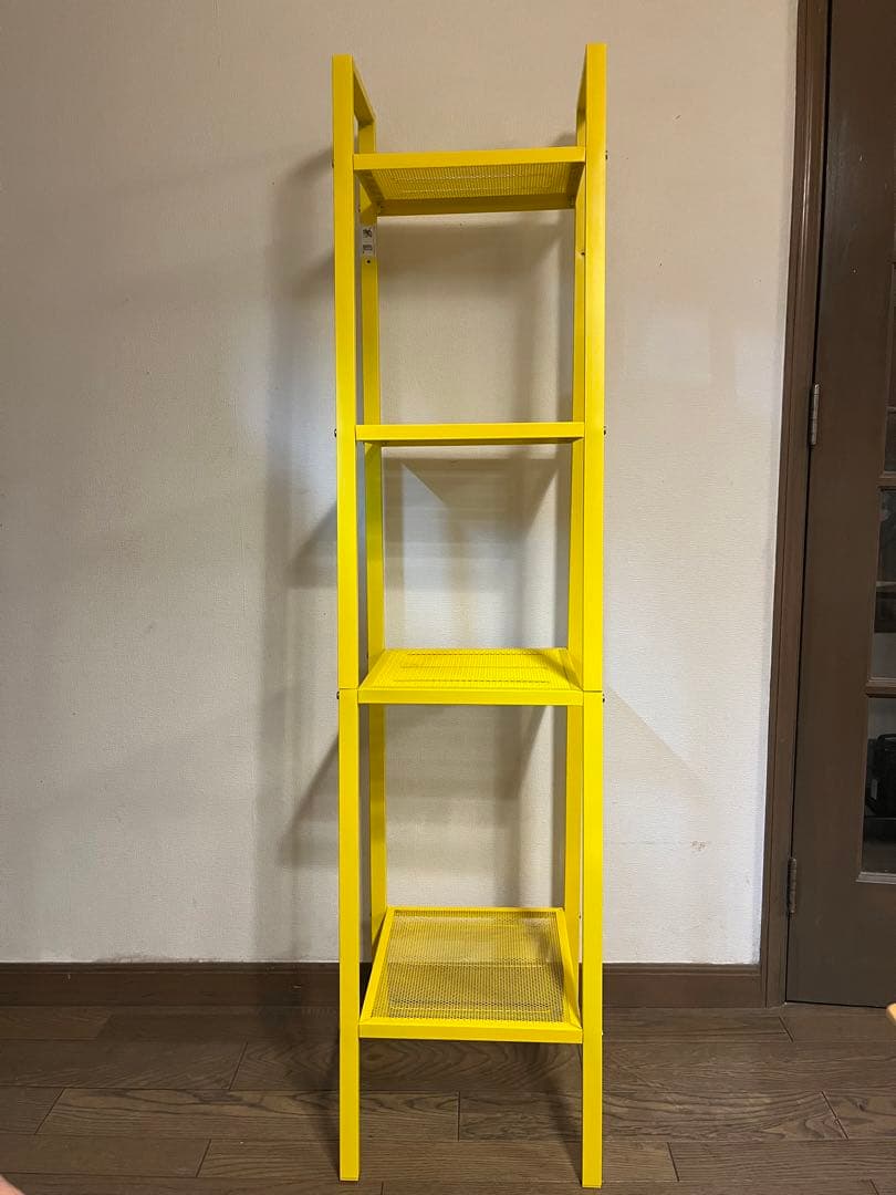 IKEA LERBERG レールベリ シェルフユニット イエロー - メルカリ