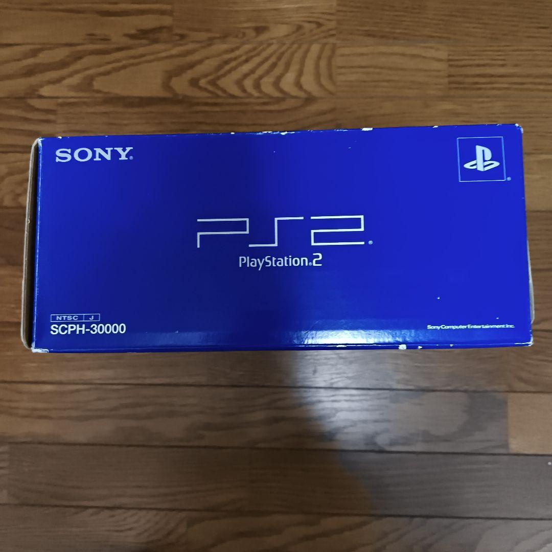【箱と説明書付き】SONY PlayStation2本体 SCPH-30000