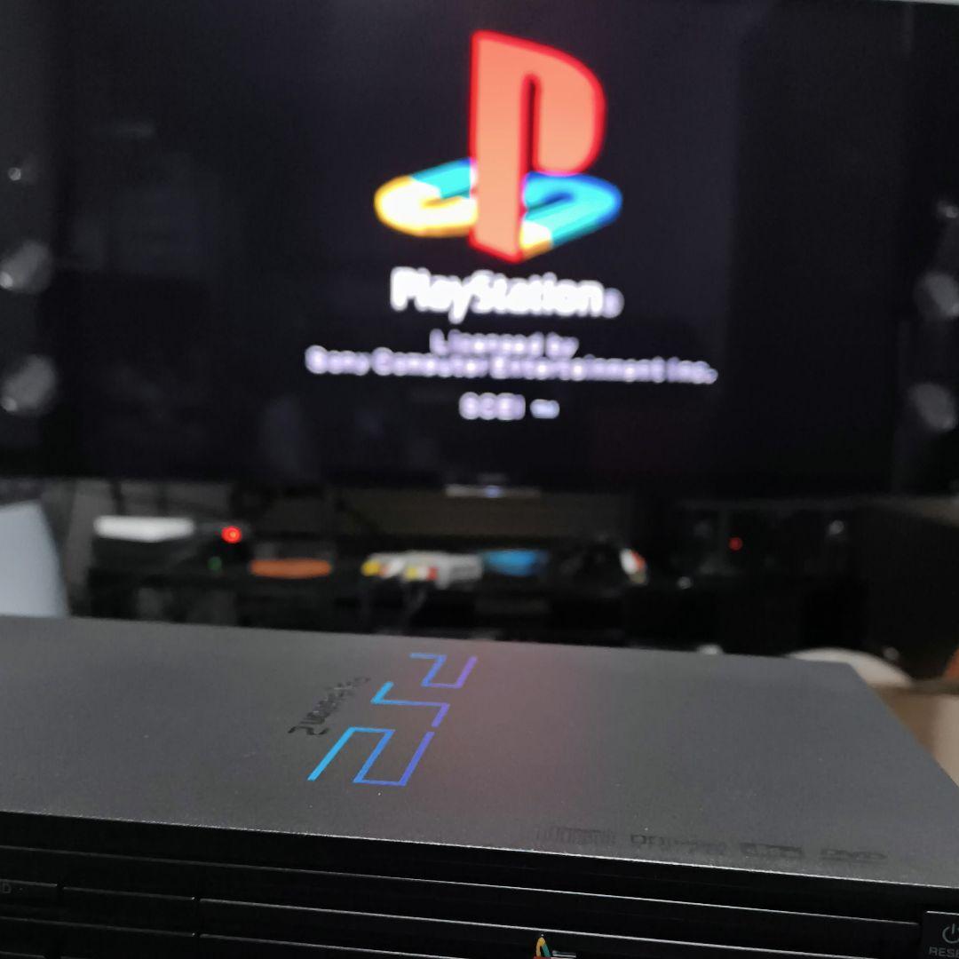 【箱と説明書付き】SONY PlayStation2本体 SCPH-30000