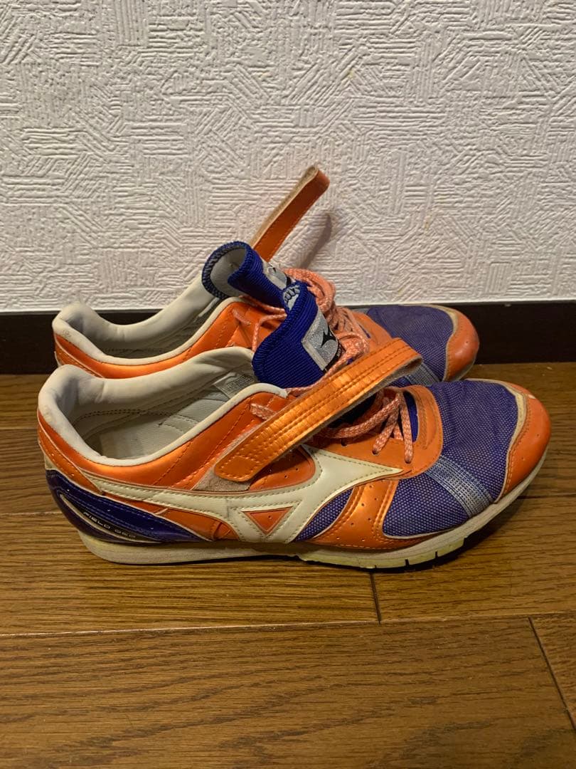 限定品 レア Mizuno 陸上用スパイクシューズ 跳躍用