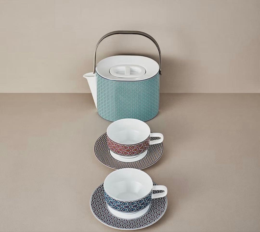 エルメス HERMES タイ・セット TIE SET ティーポット