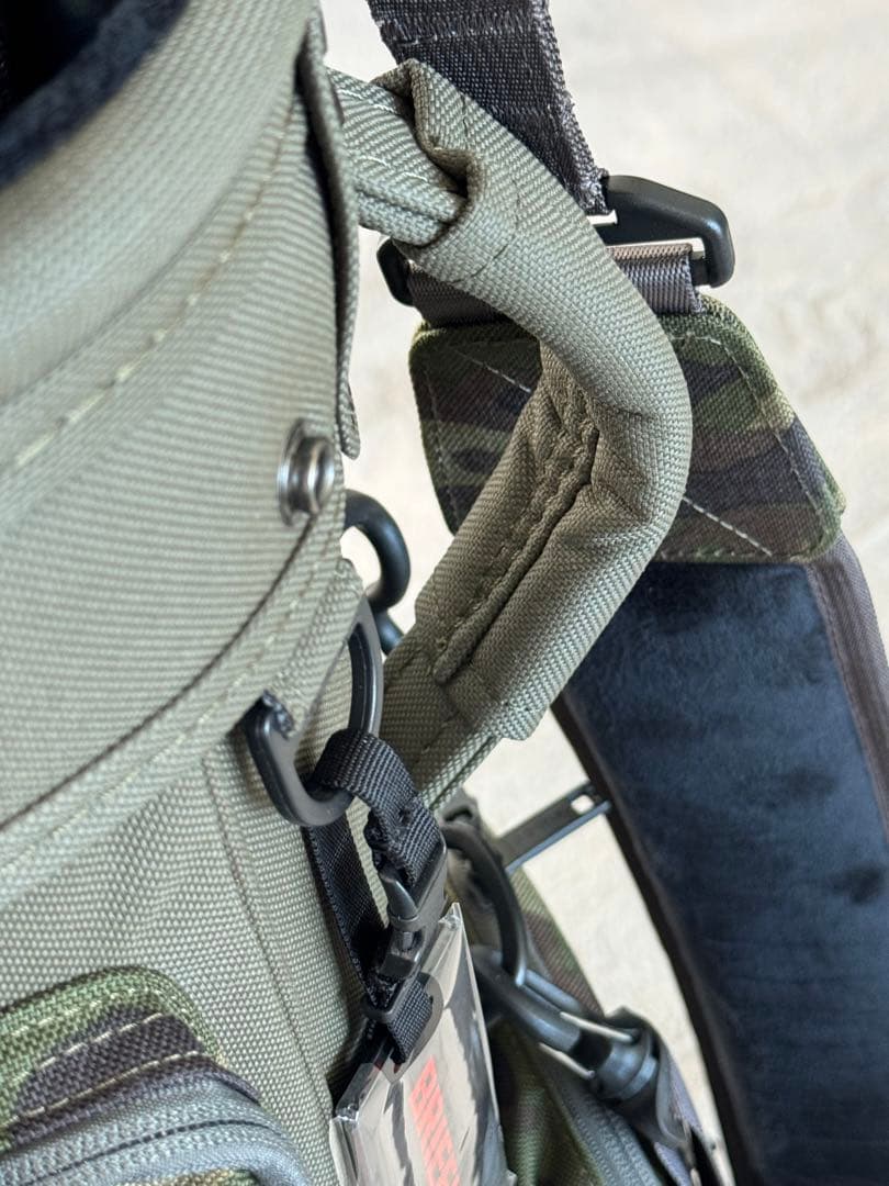 ブリーフィング BRIEFING 迷彩キャディバッグ