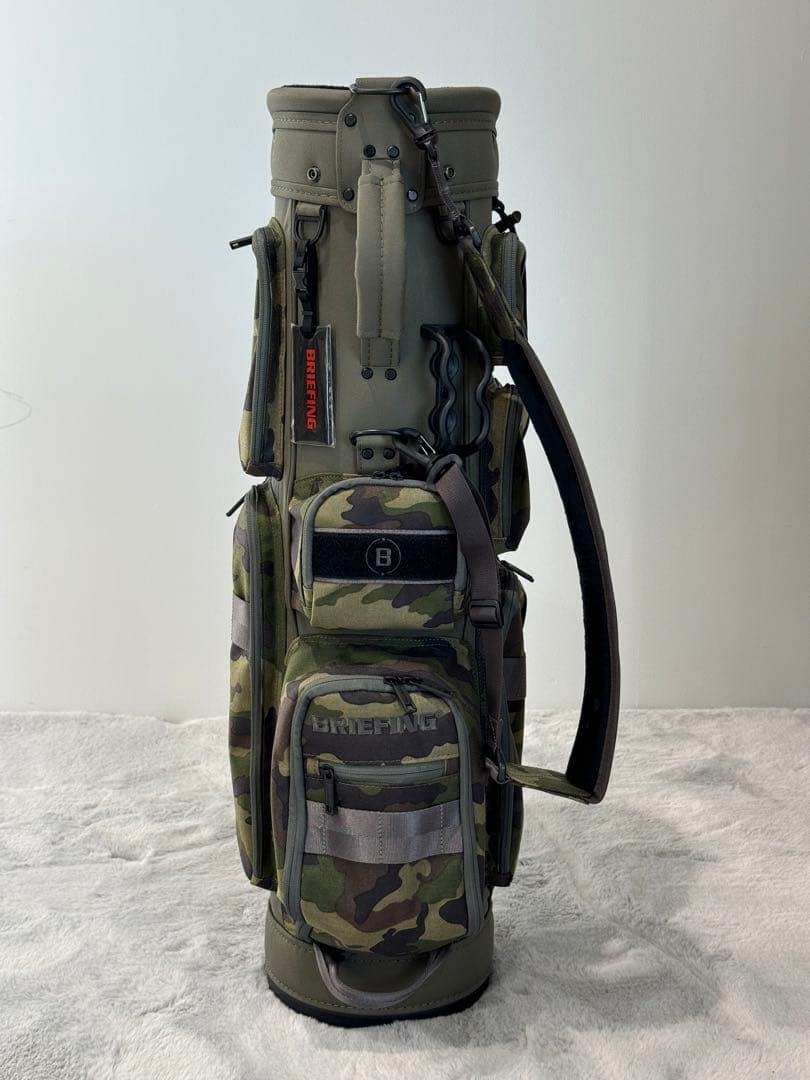 ブリーフィング BRIEFING 迷彩キャディバッグ