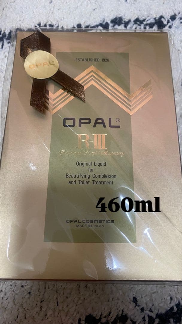 新品 薬用 OPAL 美容原液R-III 460ml - メルカリ