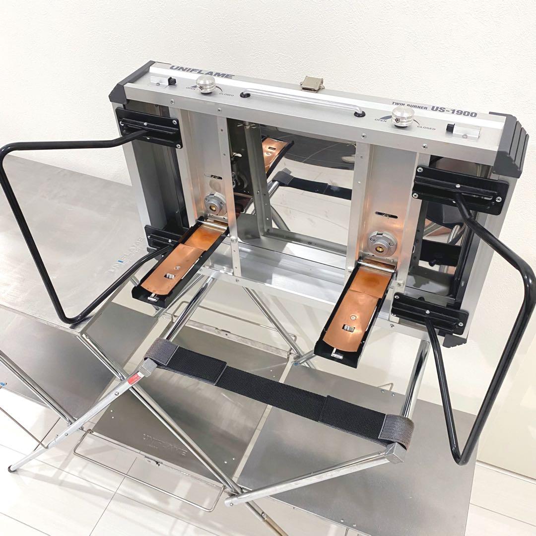 UNIFLAME ユニフレーム ツーバーナー US-1900&キッチンスタンドⅢ