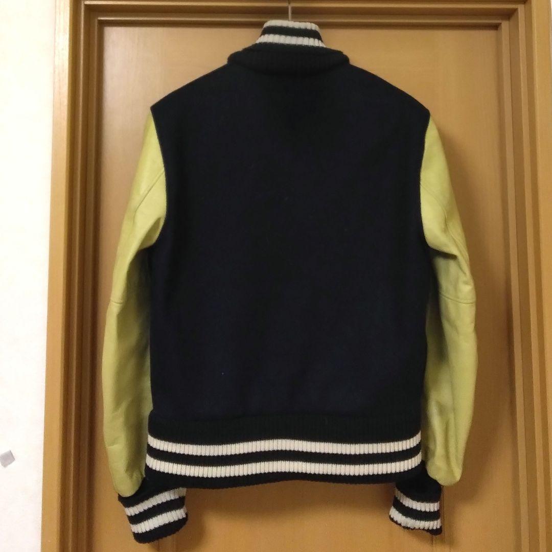 スクーカム USA製 レザーメルトンスタジャンアワードジャケット