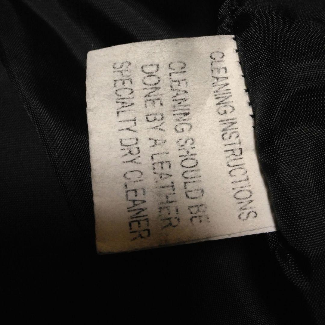 スクーカム USA製 レザーメルトンスタジャンアワードジャケット