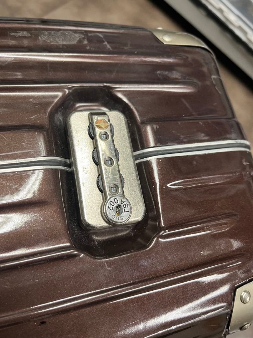RIMOWA ルフトハンザコラボモデル ブラウン キャリーケース TSAロック