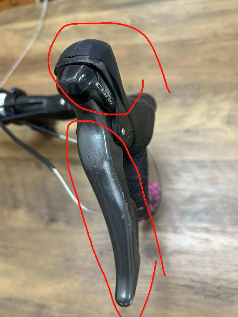 クラリス、テクトロ　コンポセット　スパカズ、ボントレガー、ステム付き　中古品