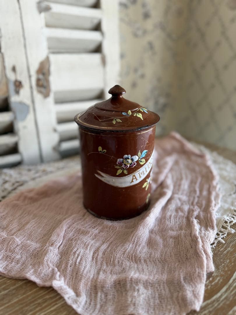 Dear＊商品アンティークキャニスター3個セット