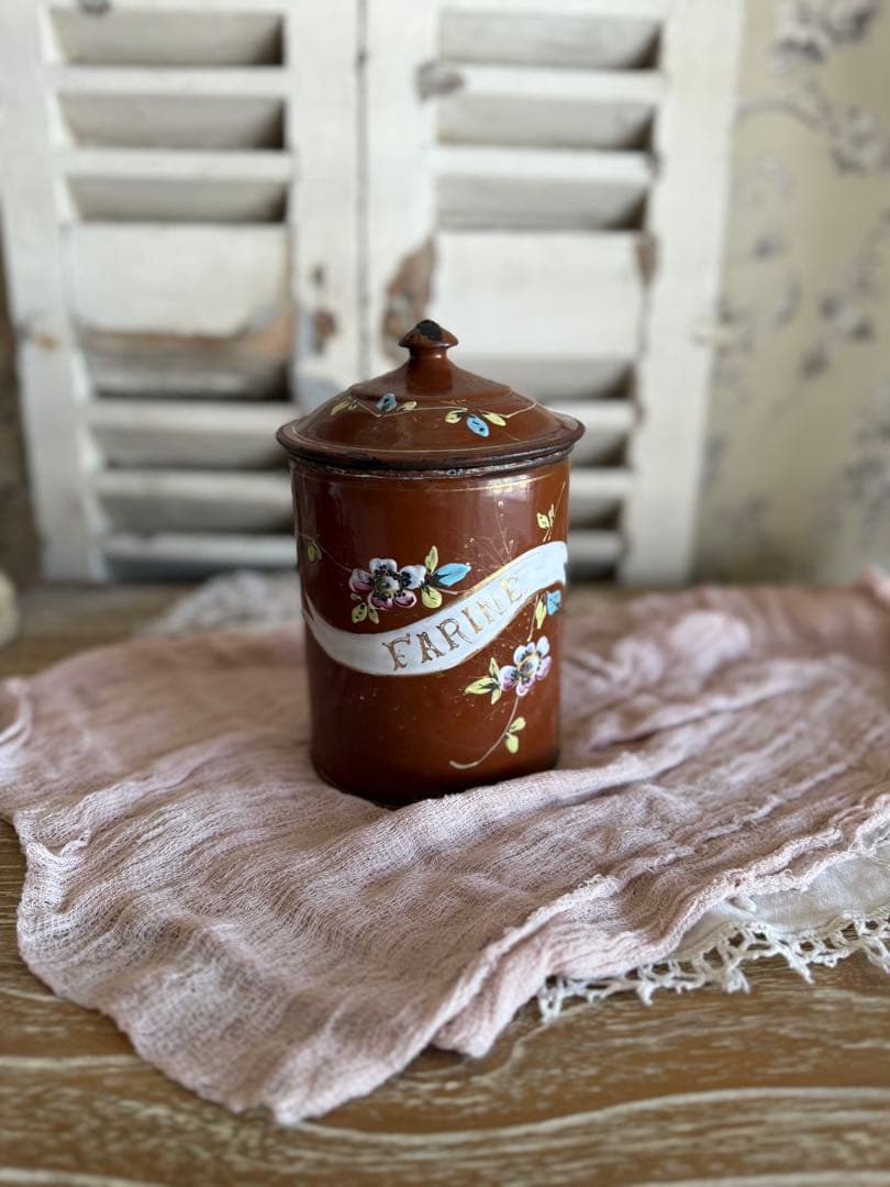 Dear＊商品アンティークキャニスター3個セット