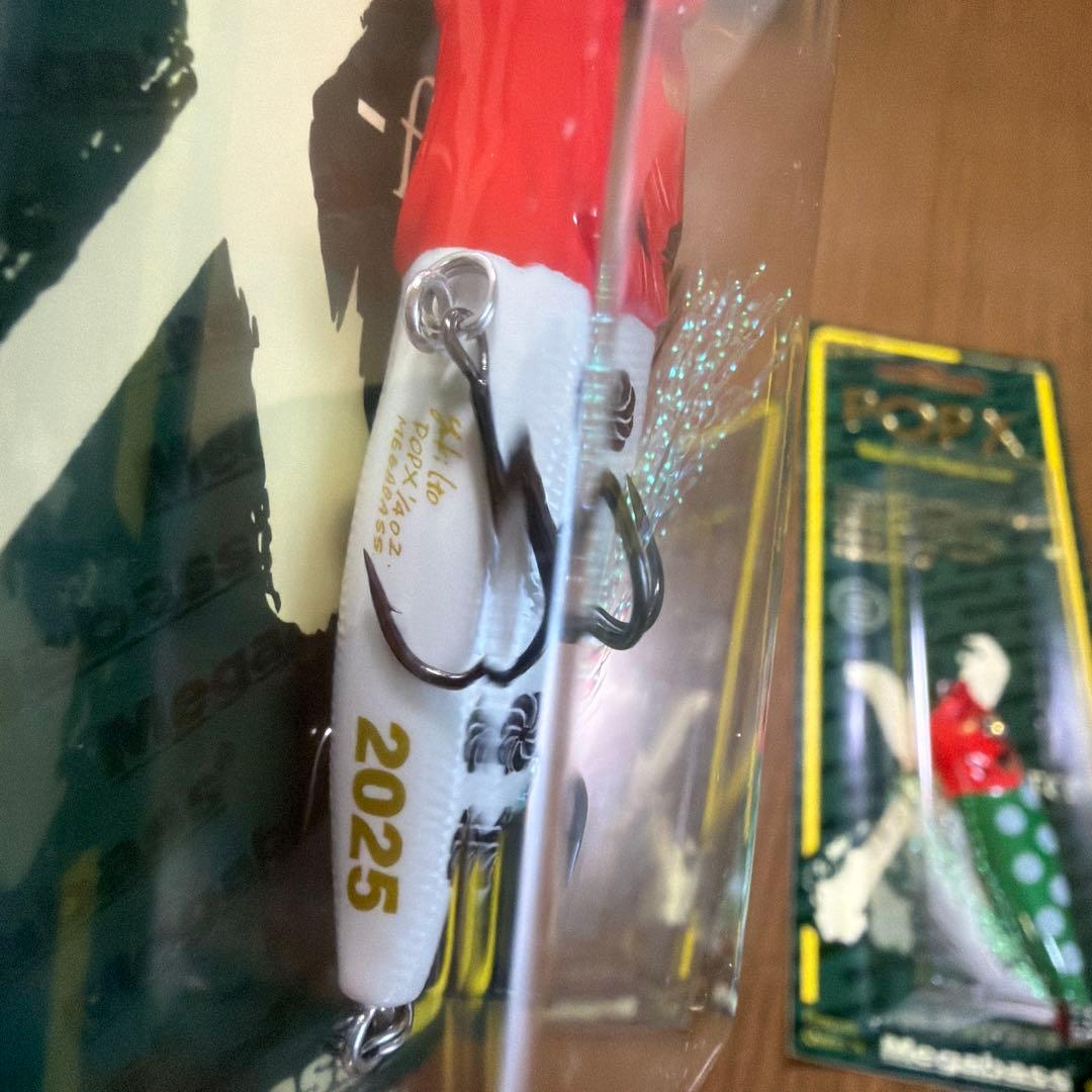 限定　メガバスPOPX トップウォーター ルアー 4色セット