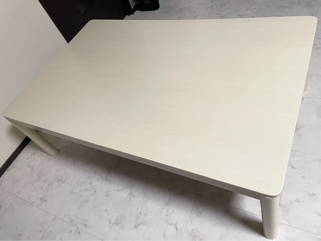 ニトリ こたつテーブル コラムN 120 白