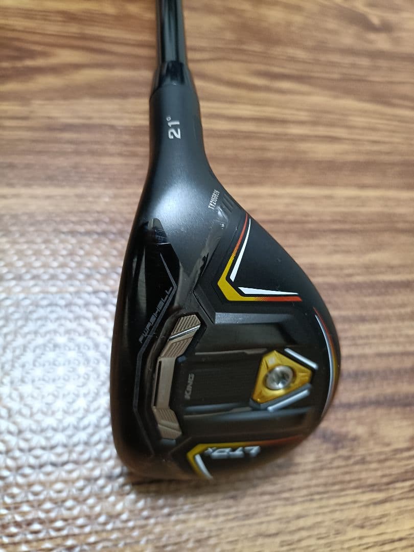 美品 コブラ LTDx ハイブリッド 4番 （21度) TOUR AD 7S