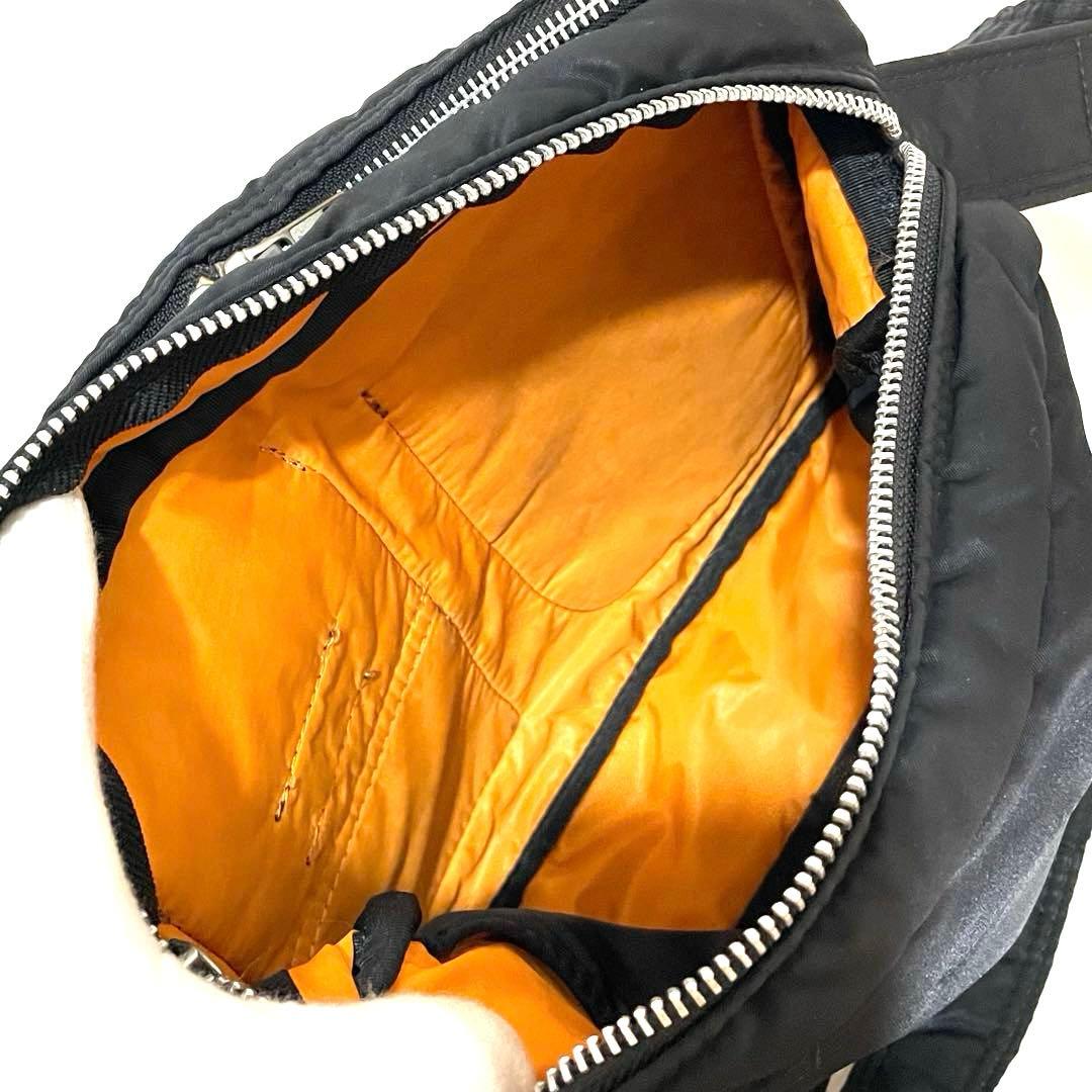 廃盤 ポーター タンカーショルダーバッグ Lサイズ 吉田カバン ブラック　2層式