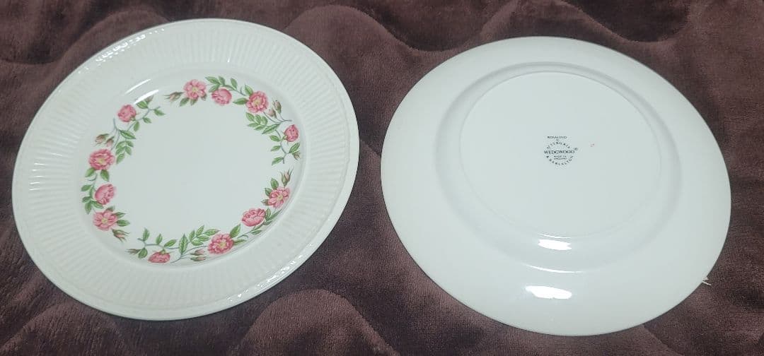 単品相談OK　ウェッジウッド ロザリンド　皿３種 各２枚