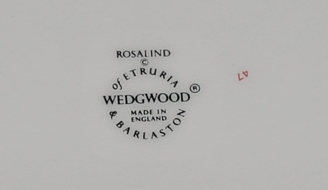 単品相談OK　ウェッジウッド ロザリンド　皿３種 各２枚