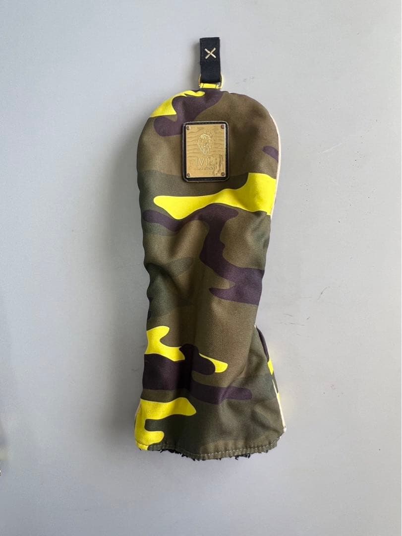 【美品】V12 YELLOW CAMO イエローカモ柄 キャディバッグ