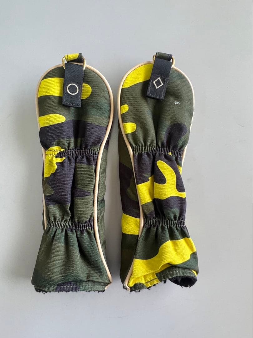 【美品】V12 YELLOW CAMO イエローカモ柄 キャディバッグ