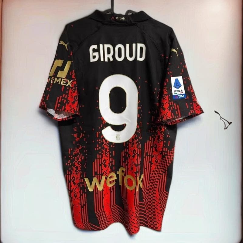 22-23 ACミラン シャツ 背番号9 GIRoud