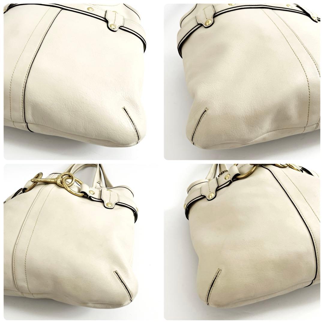 希少 オールドコーチ エルゴ ワンショルダー バッグ ゴールド金具