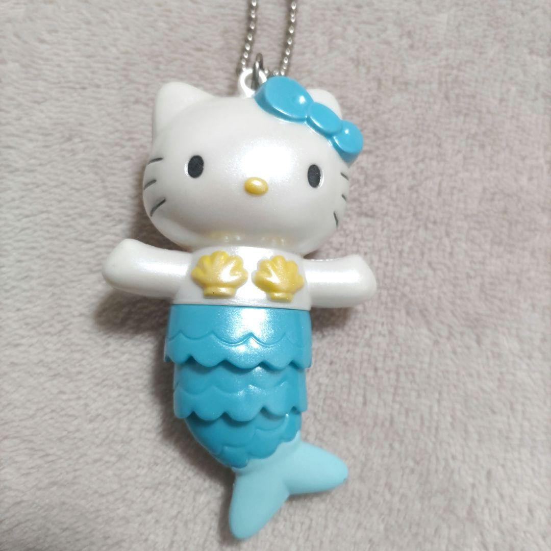 美品サンリオキティマーメイド揺れるキーホルダー平成レトロ非売品
