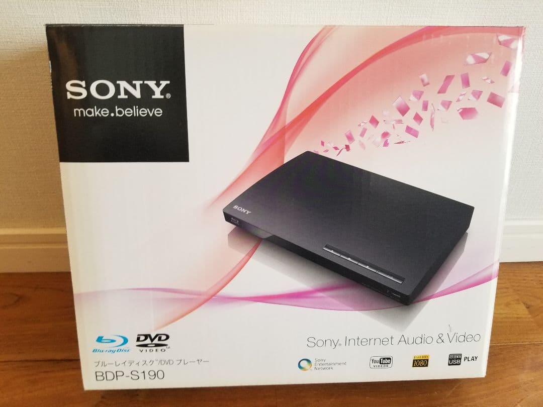 SONY Blu-rayプレーヤー BDP-S190 美品