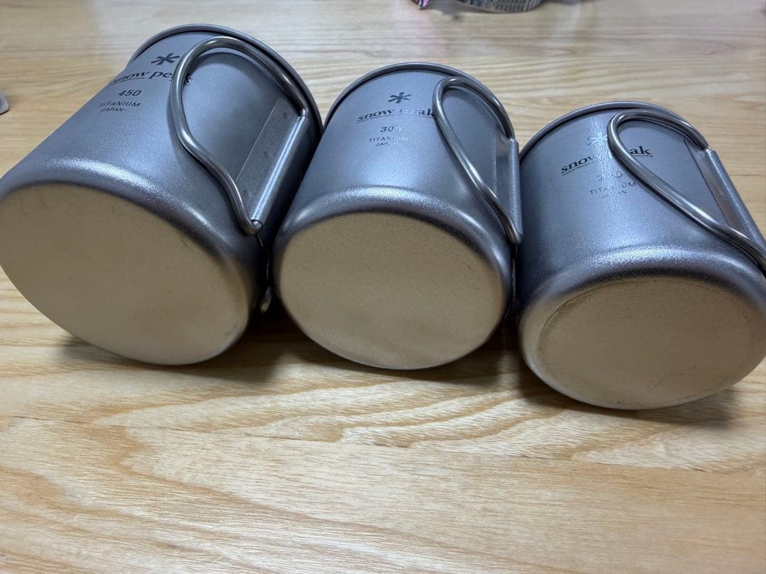 スノーピーク　チタンマグセット