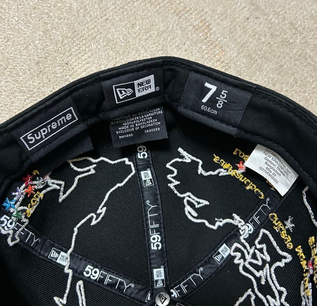 Supreme ニューエラ キャップ7 5/8 60.6cm ケンタウロス健太 - メルカリ