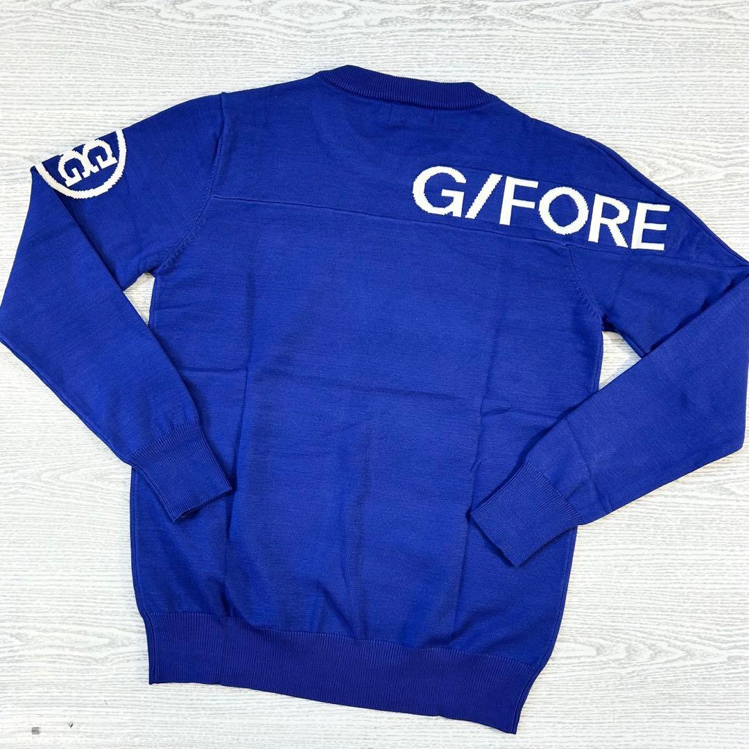 G/FORE ジーフォア　ロゴデザイン　クルーネックセーター　サイズ2XL